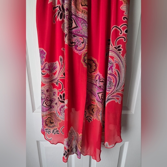 Enfocus Studio Paisley Print Dress Size 8 - Picture 8 of 9